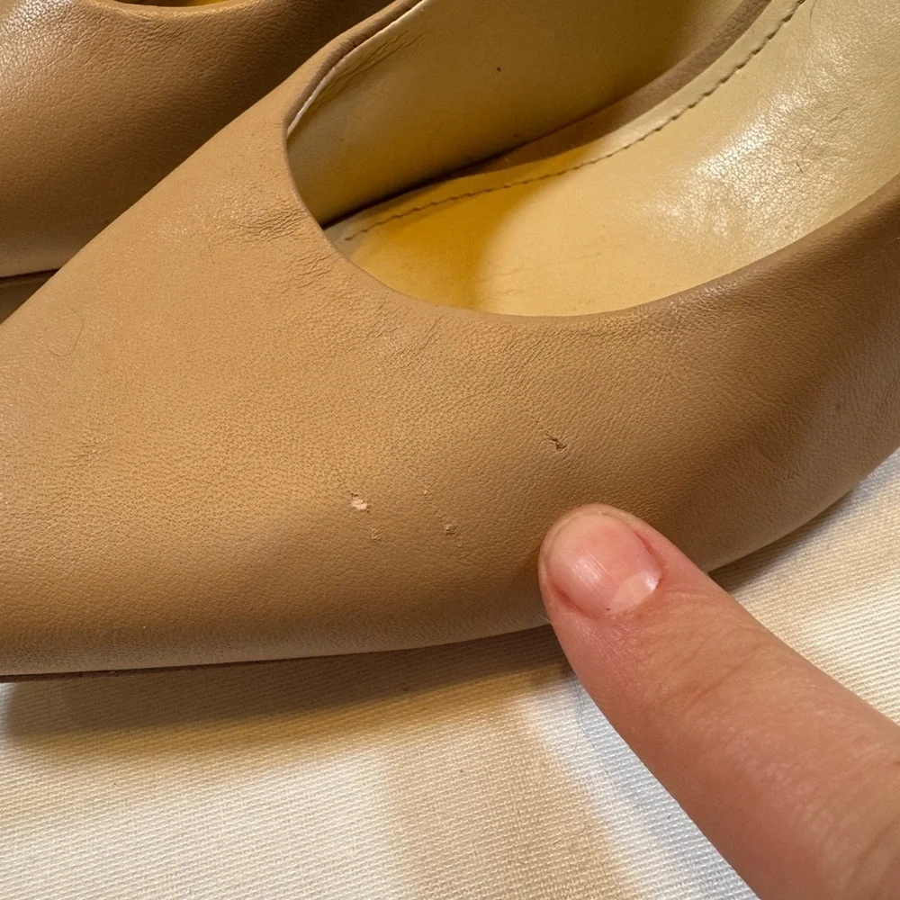 Nine West Women’s Tan Pump High Heels - Picture 3 of 8